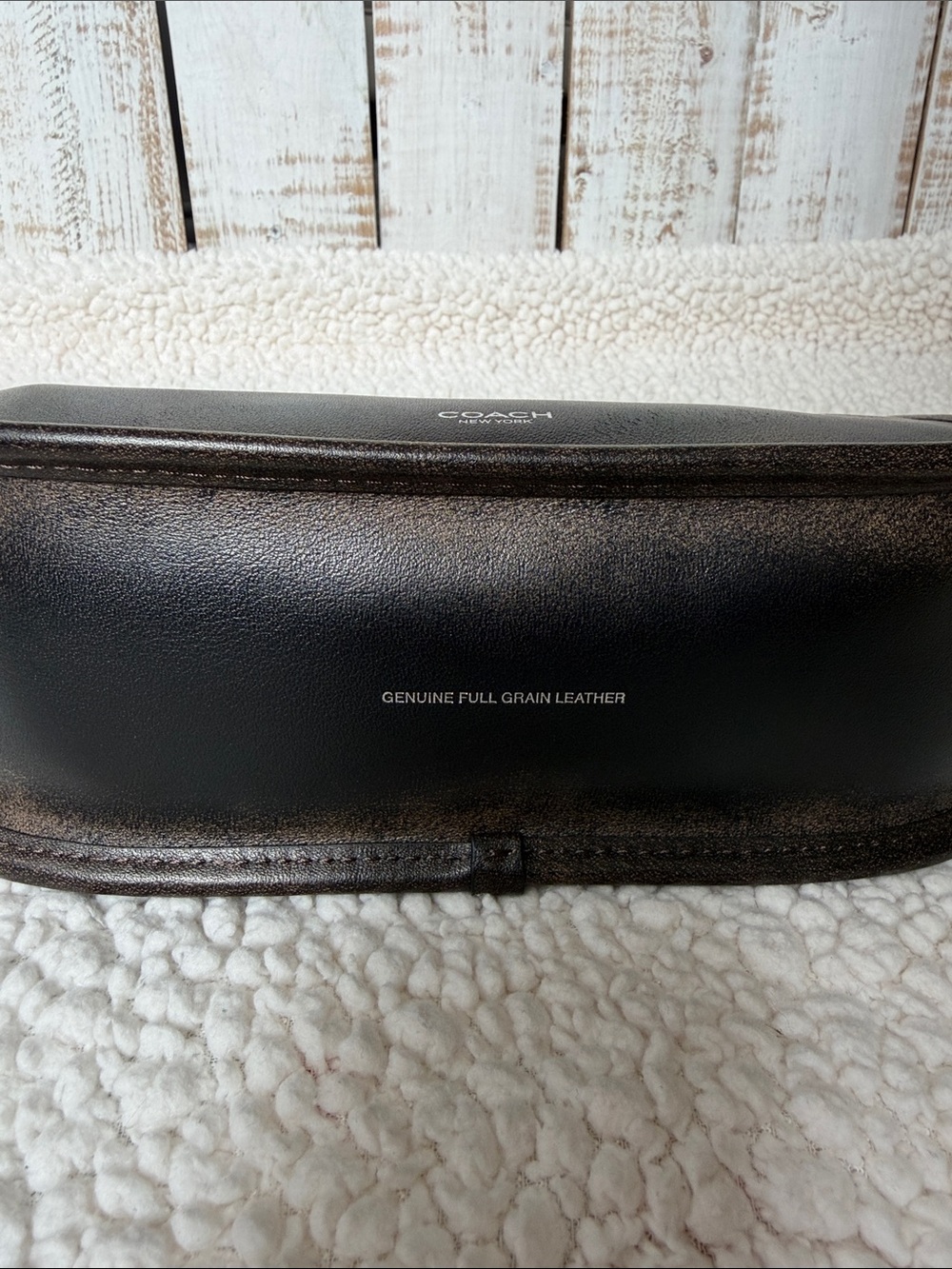 Coach Waverly in black Loved Leather NWT - Picture 6 of 9